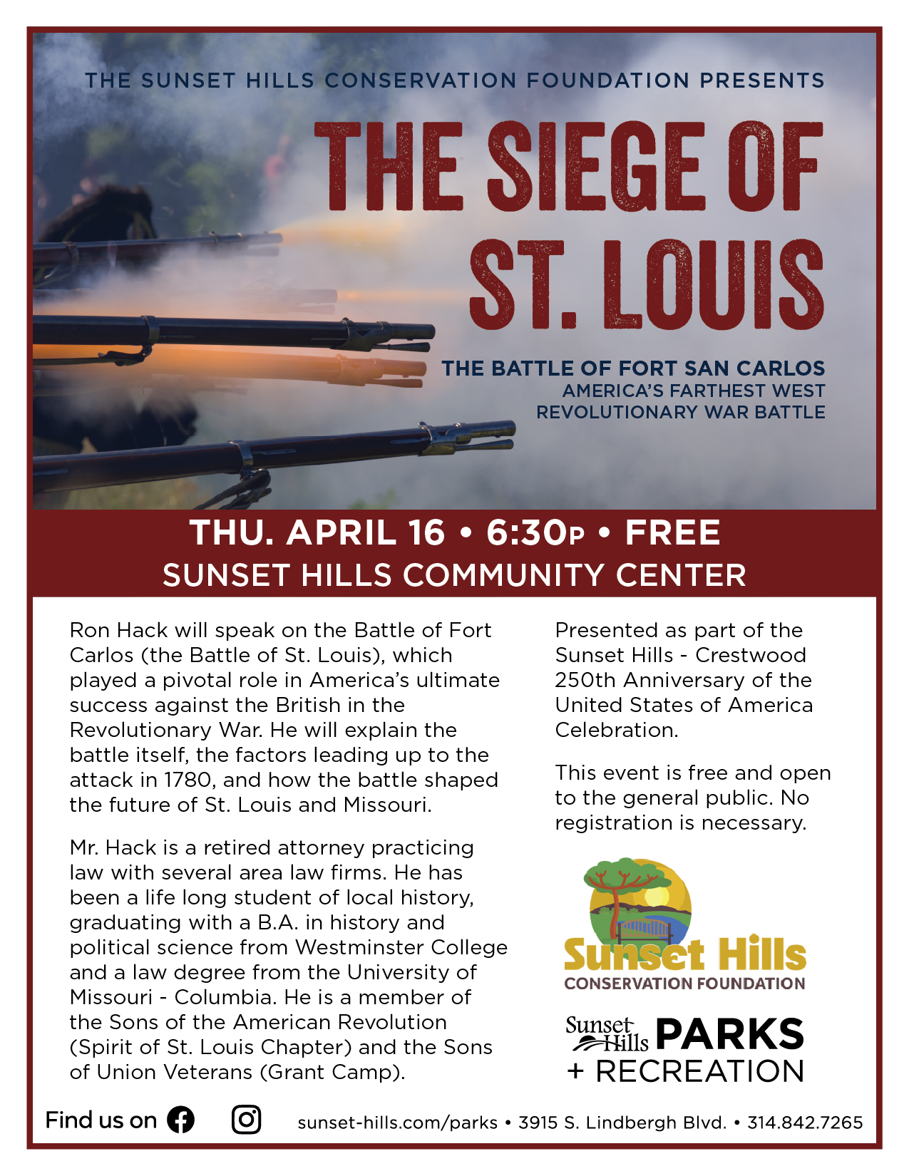 Siege of STL Speaker Series